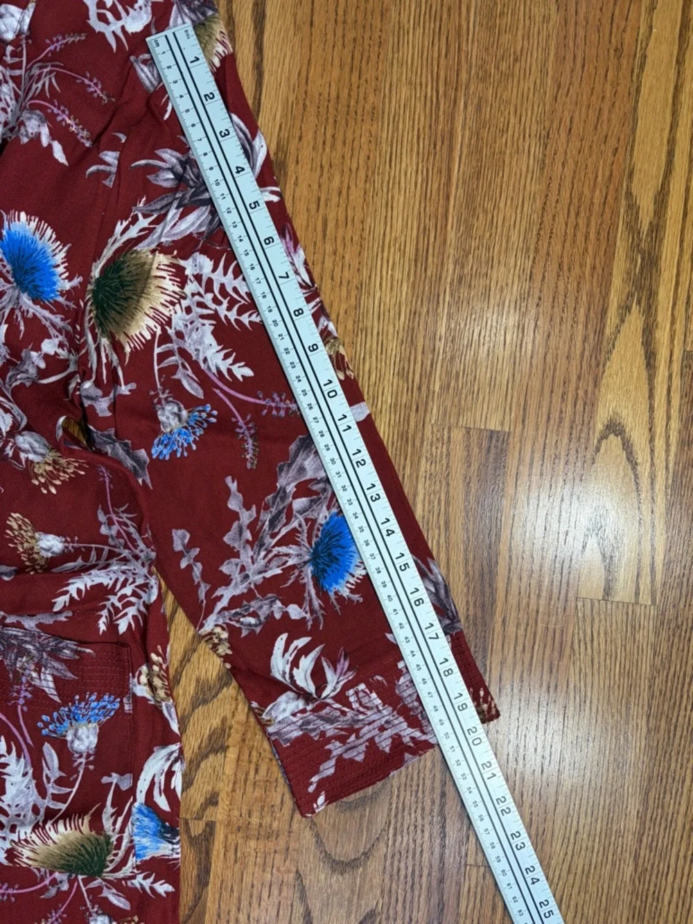 Floral Open Front Kimono sz Small - Picture 8 of 8